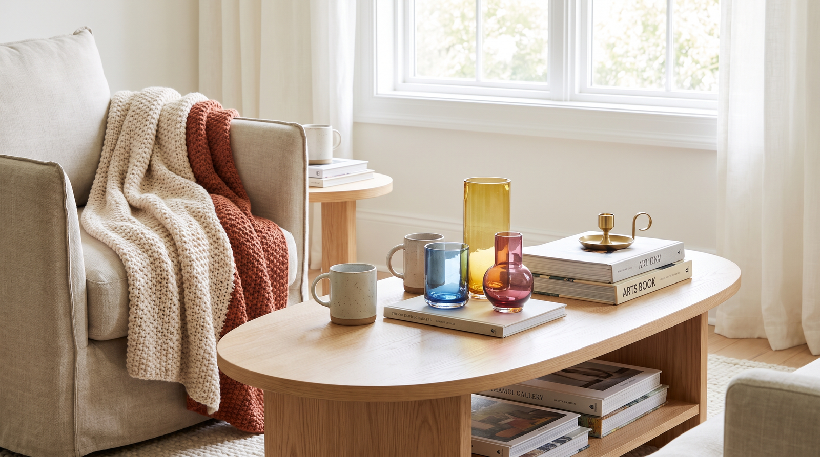 10 Ways to Style a Cozy Elegant Dopamine Nordic Coffee Table